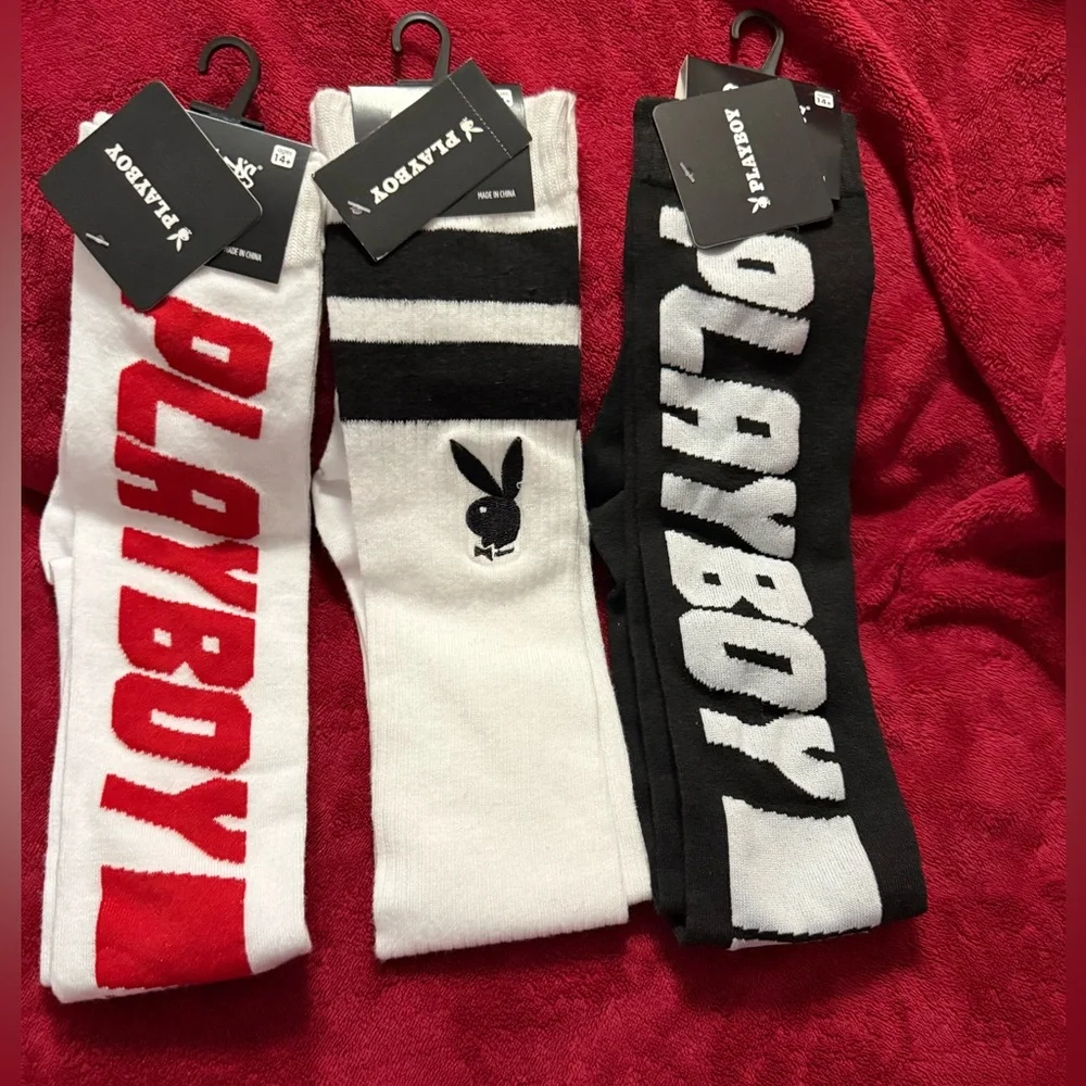 PLAYBOY Knee-high Socks- Choose One NWT